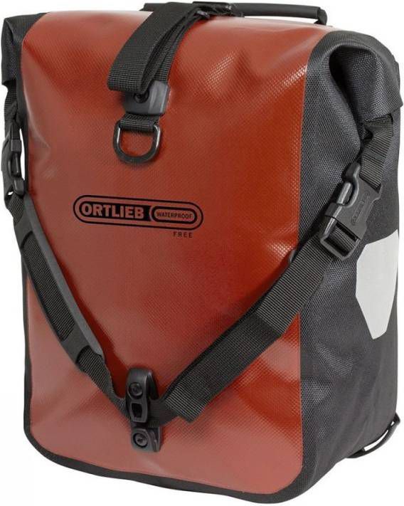 Ortlieb Sport-Roller Free 25L Dubbele Fietstas Roest/Zwart