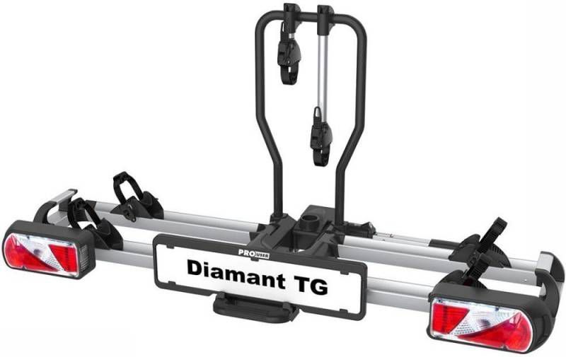 Pro User Diamant TG Fietsdrager Zwart/Zilver
