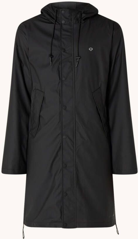 America Today unisex regenjas van gerecycled polyester zwart