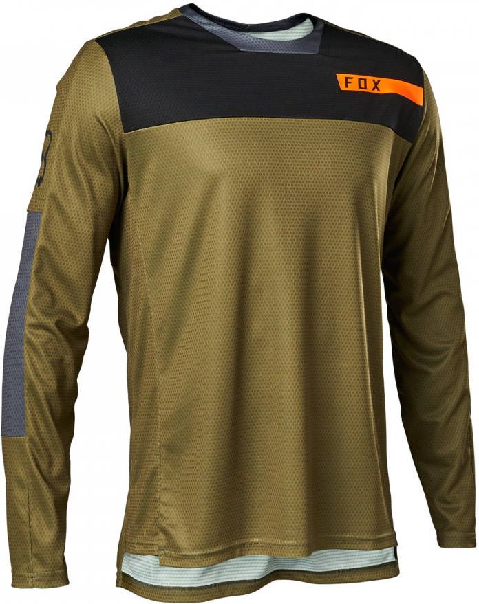 FOX Fietsshirt met lange mouwen Defend Moth bikeshirt, voor heren