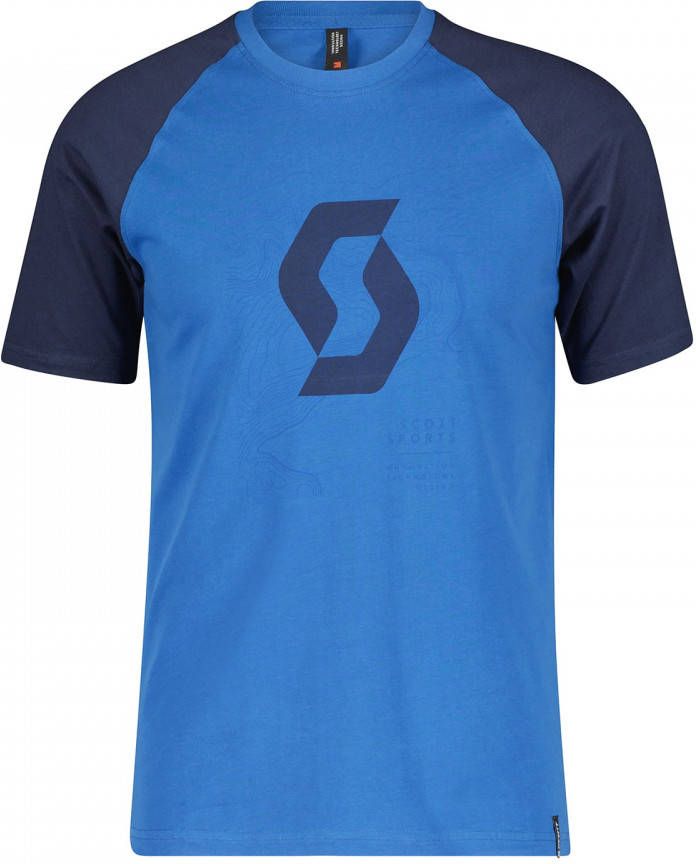 Scott T Shirt Icon Raglan t shirt, voor heren,, MTB shirt, Mountainbike k