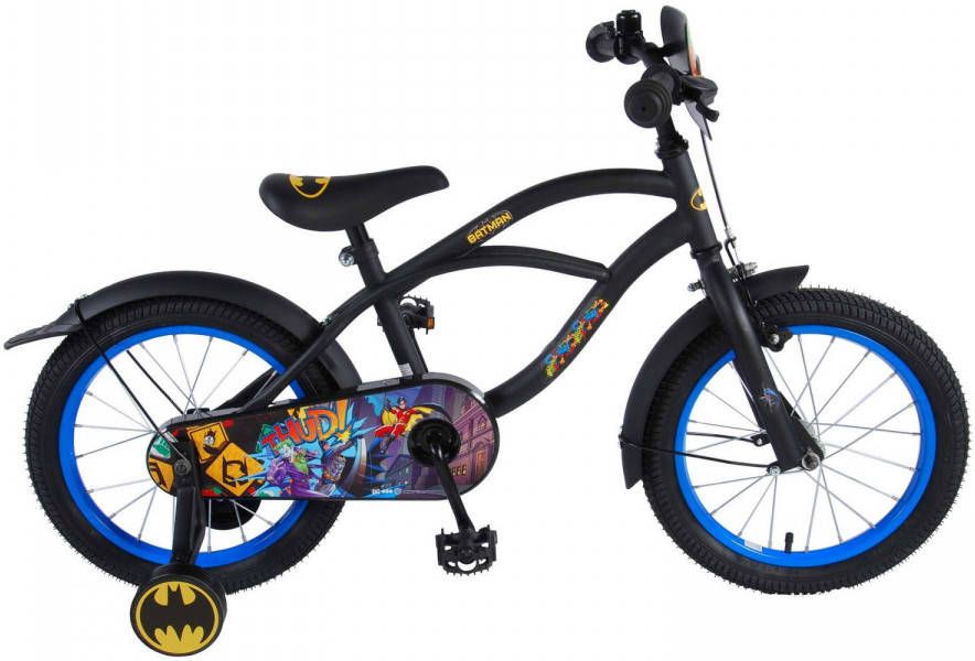 Batman Volare Kinderfiets 16 Inch Wielen Zwart