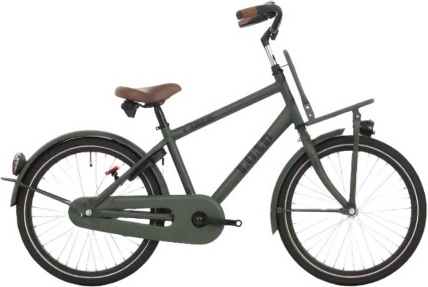 Bike Fun Load Jongensfiets 20 Inch 33 Cm Jongens Terugtraprem Donkergroen