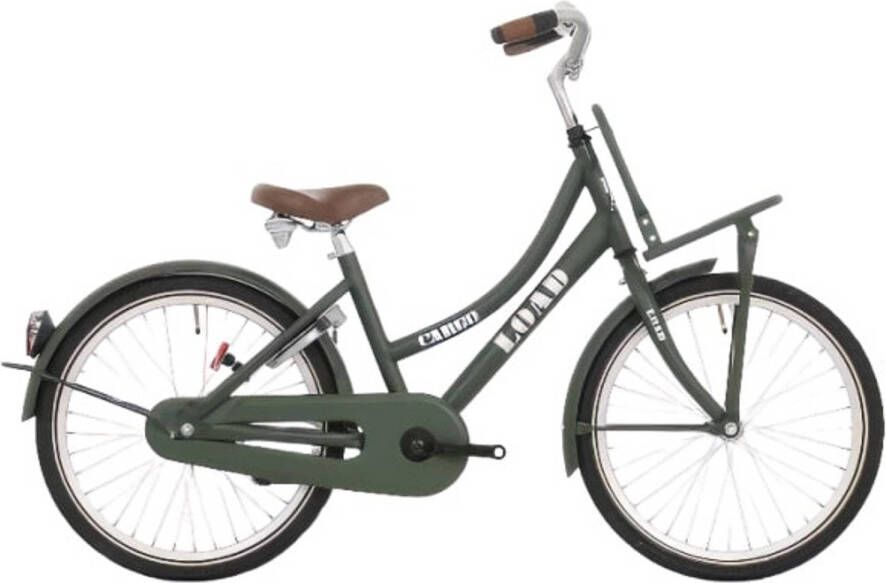 Bike Fun Load Meisjesfiets 20 Inch 33 Cm Meisjes Terugtraprem Donkergroen