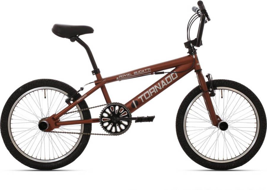 Fietsaccessoires Tornado 20 Inch Freestyle Fiets Sparkling Brown Matt