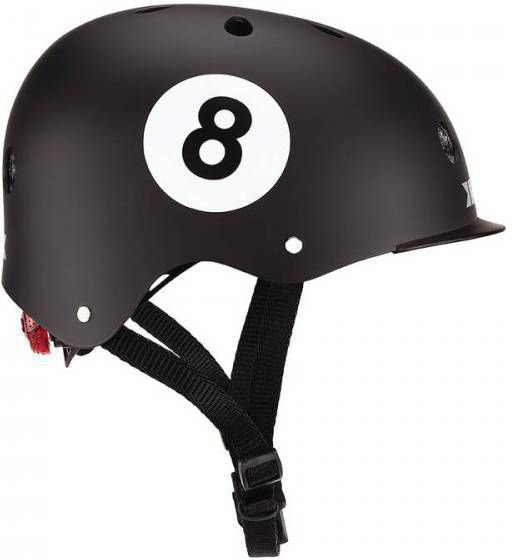 Globber kinderhelm Elite Lights Black 8 Ball