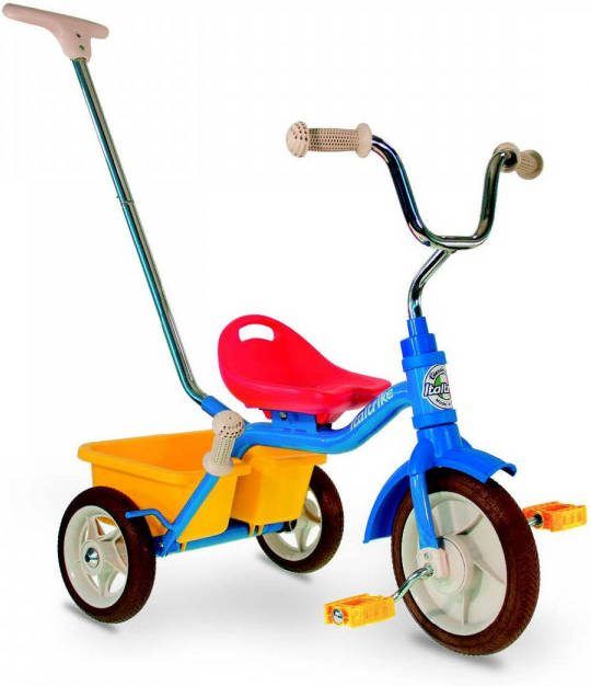 Italtrike Driewieler Kind Colorama Passenger Driewieler Junior Blauw