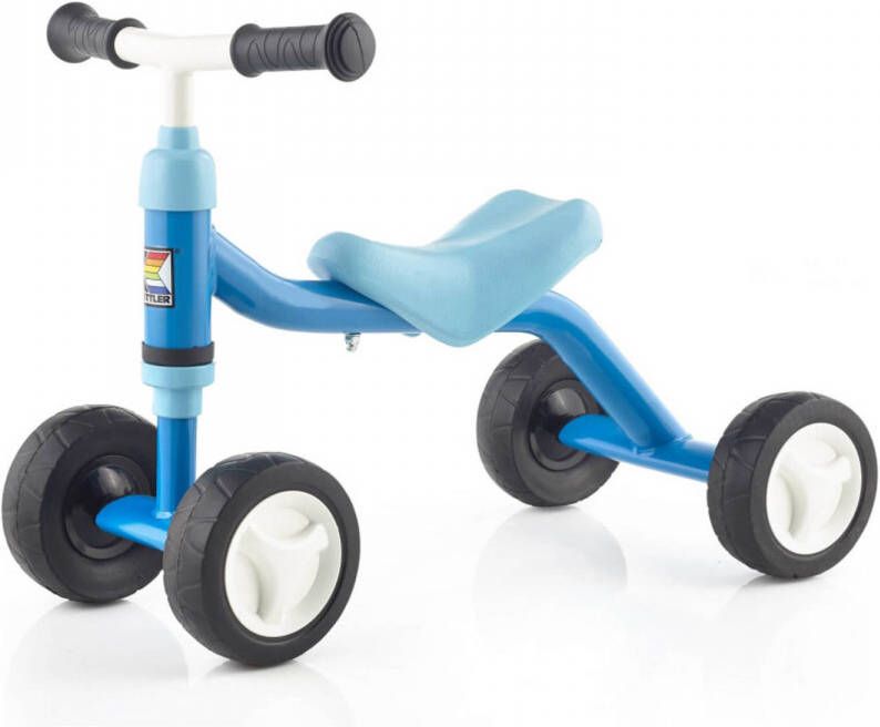 Kettler Sliddy Blauw Loopfiets Ergonomisch 2 Voudig Verstelbaar Zadel 1 Tot 3 Jaar