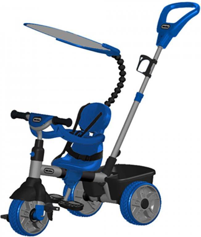 Little Tikes  4-in-1 Trike Basic Edition Blauw