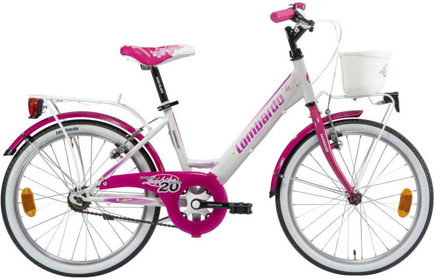 Lombardo Mariposa D Wit Roze Vrijloop + 2 Handrem