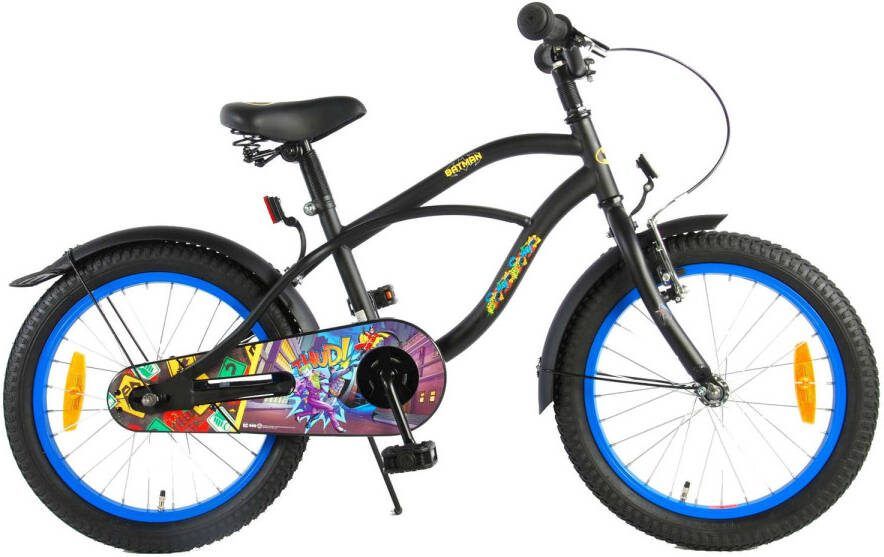 Marvel Jongensfiets Batman 18 Inch 28 Cm Jongens Terugtraprem Zwart