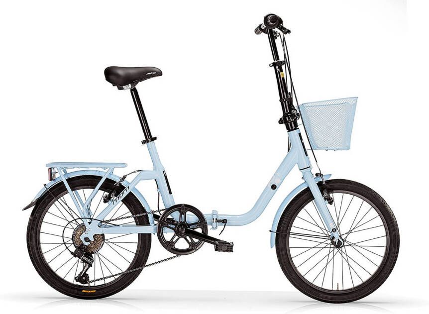MBM Vouwfiets Kangaroo 20 Inch 35 Cm Unisex 6v V brakes Lichtblauw