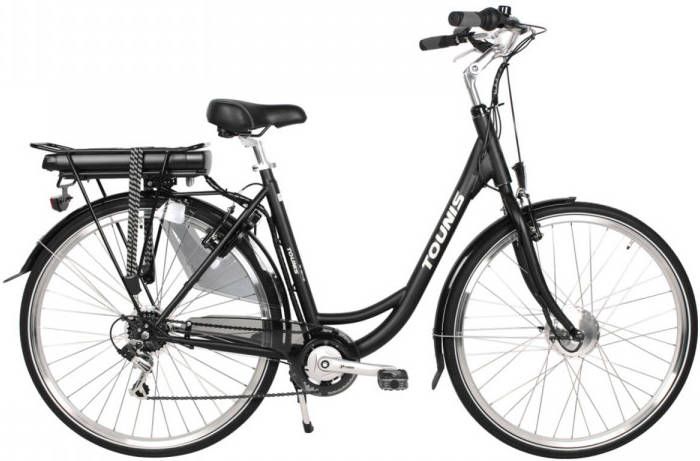 Vrijetijdsshop Efiets Tounis Eco 3.0 Damesfiets 7v Mat Zwart Maat 54cm, Kleur Zwart