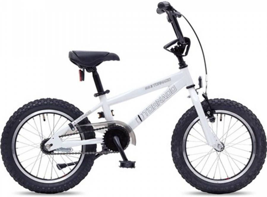 No brand Tornado 16 Inch Bmx Cross Fiets Wit 2000156