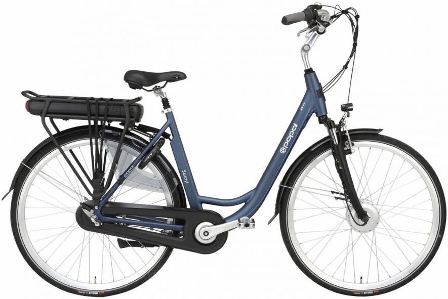 Popal Elektrische Stadsfiets Sway 28 Inch 47 Cm Dames 3v Rollerbrake Matblauw