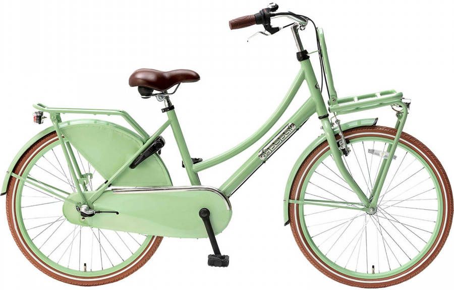 Popal Meisjesfiets Daily Dutch Basic+ 24 Inch 42 Cm Meisjes 3v Terugtraprem Groen