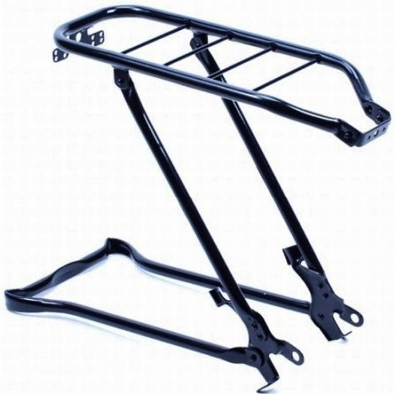 Steco Bagagedrager Met Klapstandaard Omafiets 28 Inch Zwart