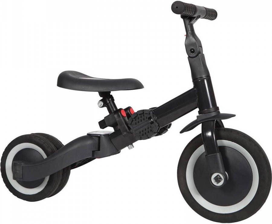 Topmark 4 In1 Driewieler Loopfiets Balance Bike Kaya Antraciet