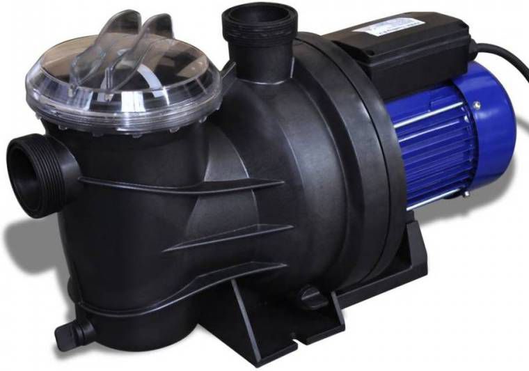 vidaXL Elektrische zwembadpomp 1200W blauw