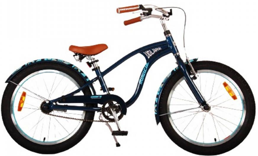 Volare Jongensfiets Miracle Cruiser 20 Inch 26, 7 Cm Jongens Terugtraprem Matblauw