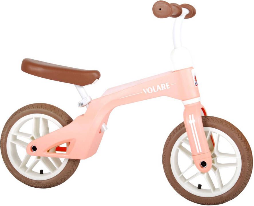 Volare Loopfiets Met 2 Wielen 10 Inch Junior Roze