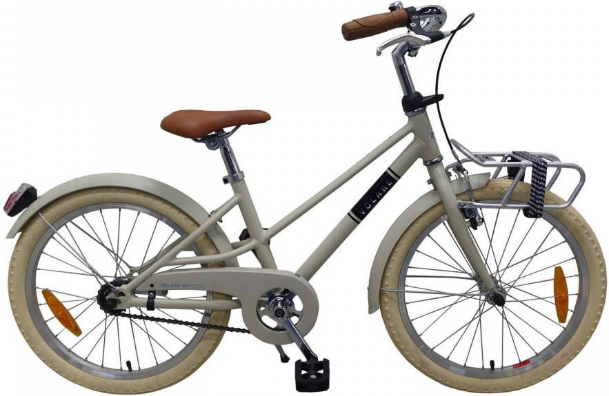 Volare Meisjesfiets Melody 20 Inch 31, 75 Cm Meisjes Terugtraprem Beige