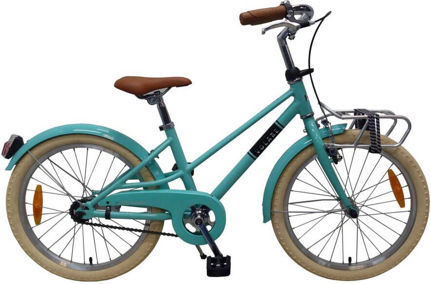Volare Meisjesfiets Melody 20 Inch 31, 75 Cm Meisjes Terugtraprem Turquoise