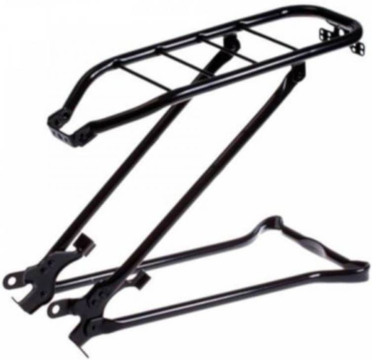 Steco Bagagedrager Met Klapstandaard Omafiets Zwart 24 Inch