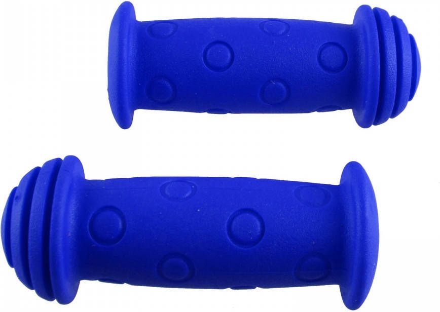 VWP Handvatten Kinderfiets 100 Mm Rondjes Blauw