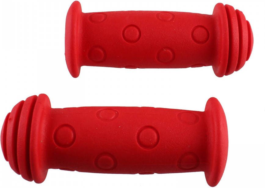 VWP Handvatten Kinderfiets 100 Mm Rondjes Rood