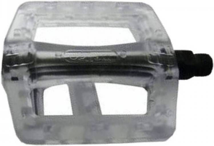 VWP Platformpedaal Bmx Clear 9/16 Inch Transparant Per Set