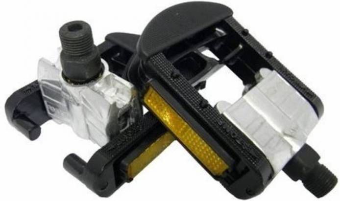 VWP Vouwpedaal Vouwfiets Super Alu/alu 9/16 Inch Zwart Set