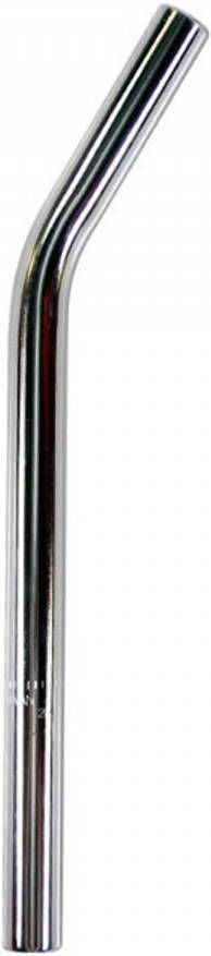 VWP Zadelpen Gebogen Bmx 25.4 X 360 Mm Staal Zilver