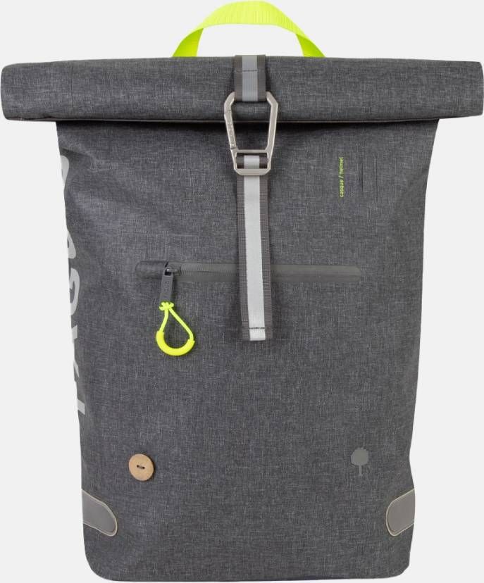 Faguo Fietsende rugzak medium w , Grijs, Heren