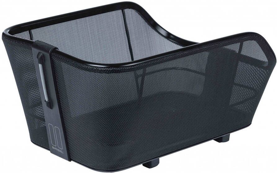 Basil fietsmand cento tech fiber wsl met bagagedragerbevestiging... Zwart