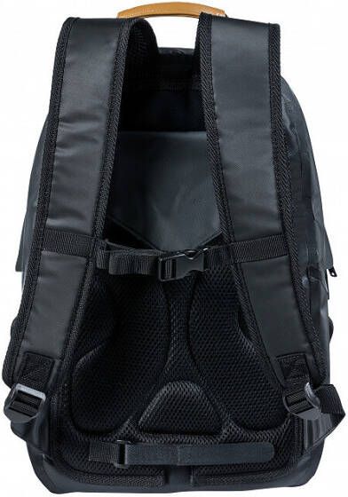 Basil fietsrugzak urban dry backpack 18 liter Mat zwart Mat zwart