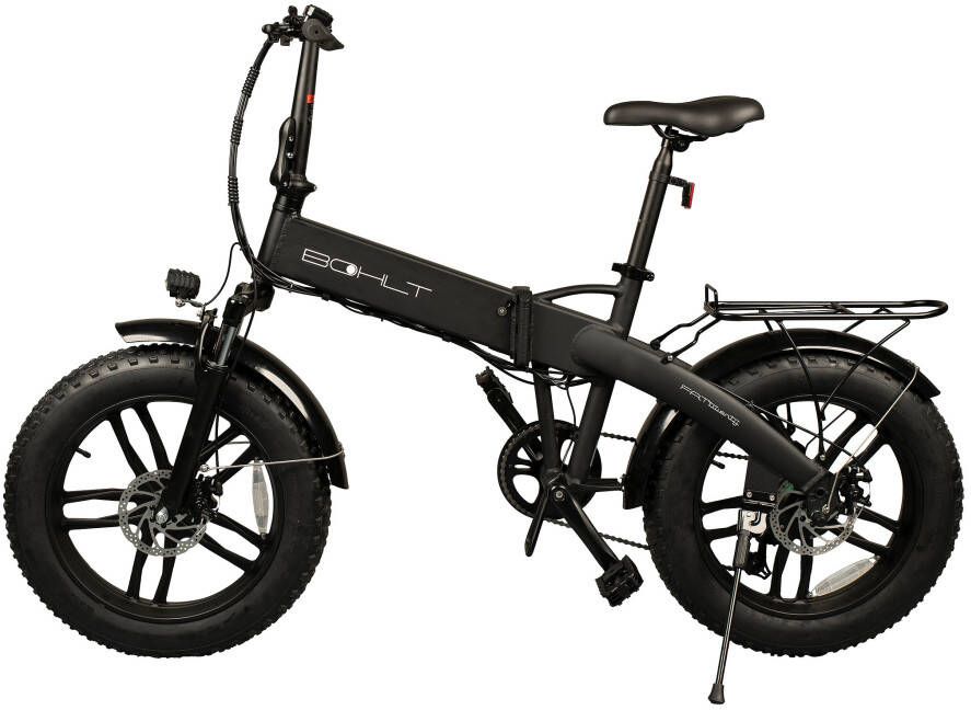 Bohlt Fattwenty elektrische vouwfiets 20" zwart