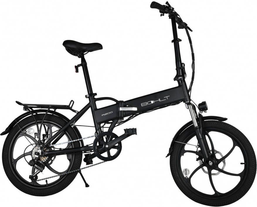 Bohlt R200BL elektrische vouwfiets 20" zwart