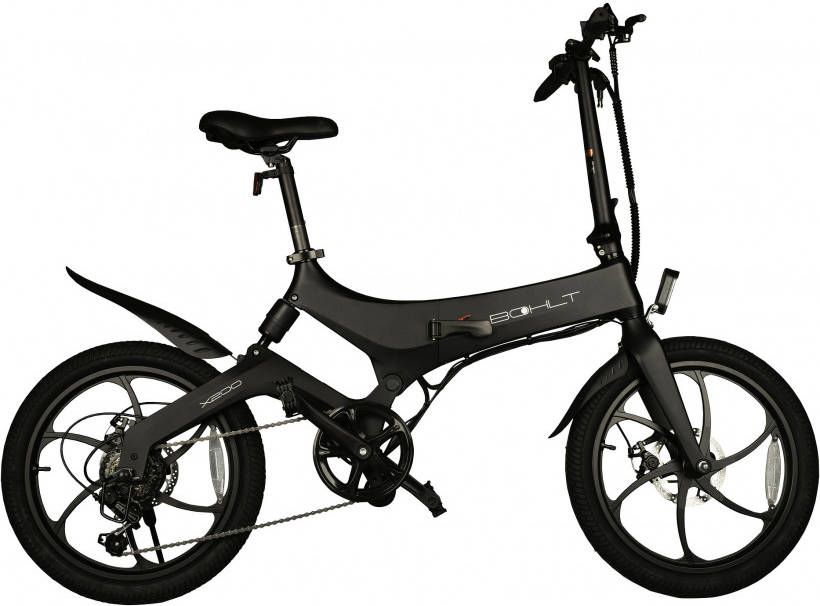 Bohlt X200BL elektrische vouwfiets 20" zwart