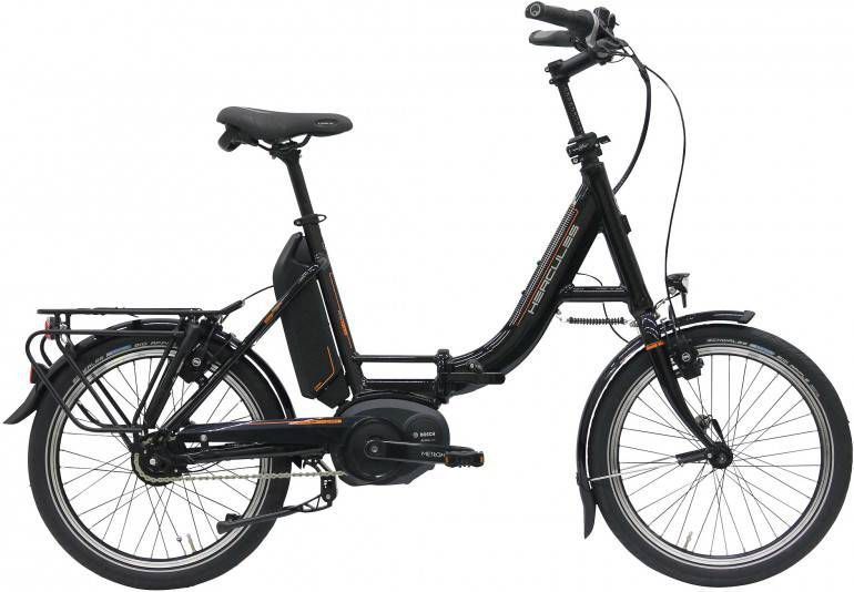 Hercules Elektrische vouwfiets Rob Fold F8 Uni 46 cm Zwart 20 inch... Zwart