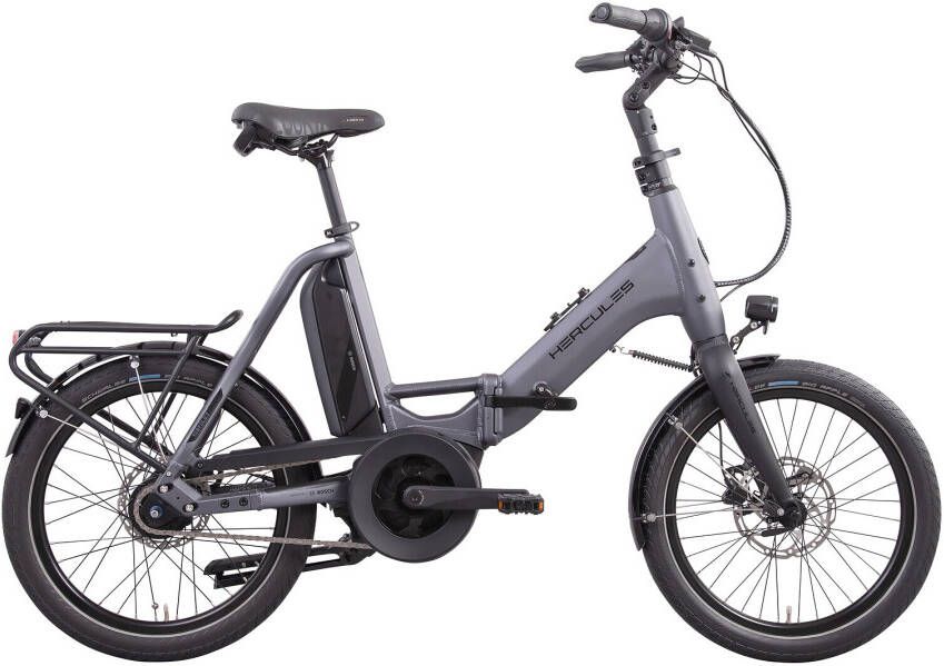Hercules Elektrische vouwfiets Rob Fold F8 47 cm Mat Antraciet 500 Wh Antraciet