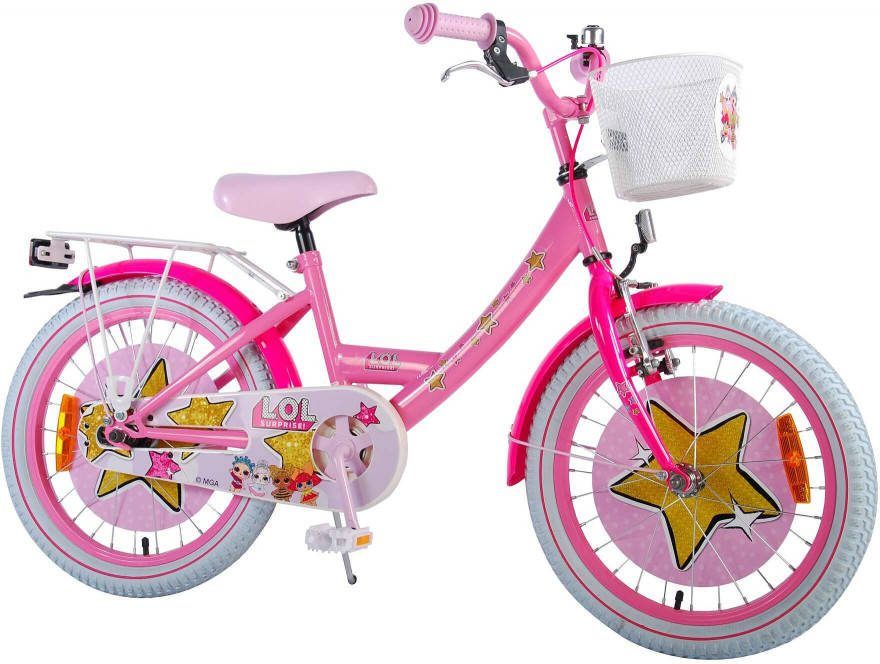 Volare Lol Surprise 18 Inch 28 Cm Meisjes Terugtraprem Roze