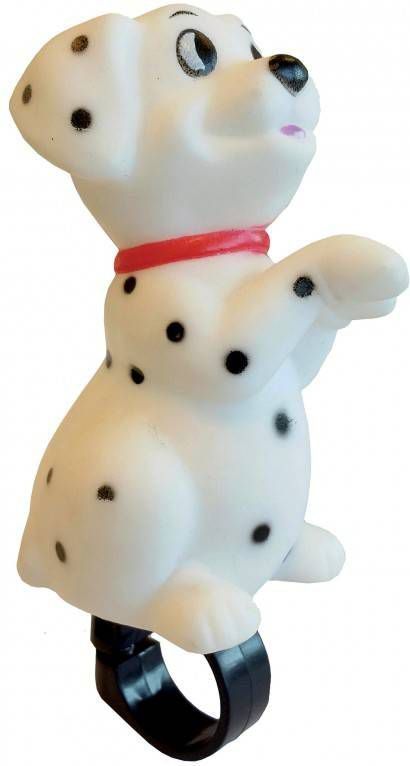 Pexkids Fietstoeter Hond Wit 10 Cm