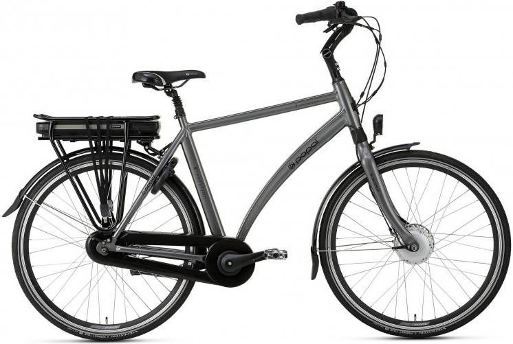 Popal Elektrische stadsfiets E-volution Heren Ijzer Grijs 57cm 470... Grijs