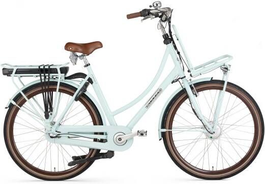 Popal Elektrische transportfiets Daily Dutch N7 Dames Havana Groen... Groen