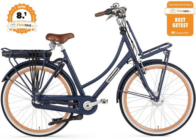 Popal Elektrische transportfiets daily dutch prestige E N3 Dames... Blauw