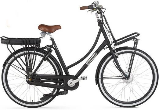 Popal Elektrische transportfiets prestige E Dames 53 cm Mat zwart... Mat zwart