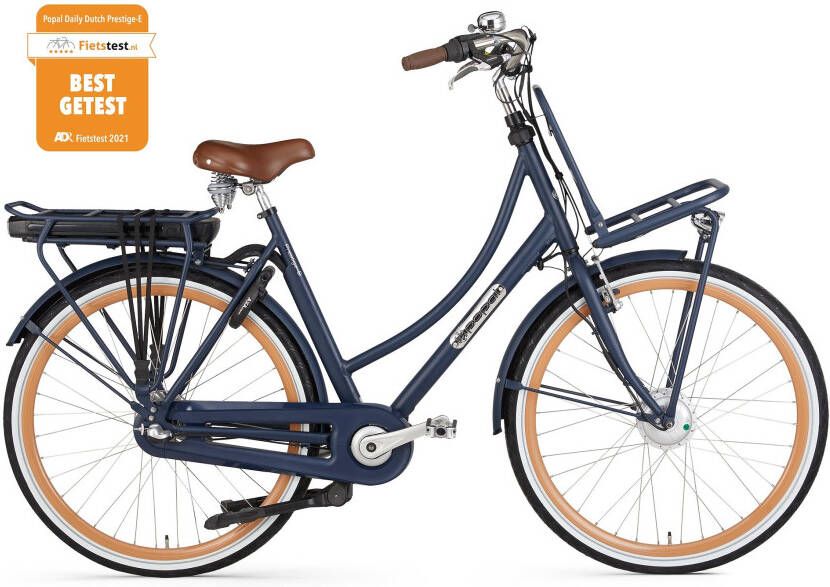 Popal Elektrische transportfiets Prestige E Dames Blauw 53cm 470 Watt Blauw