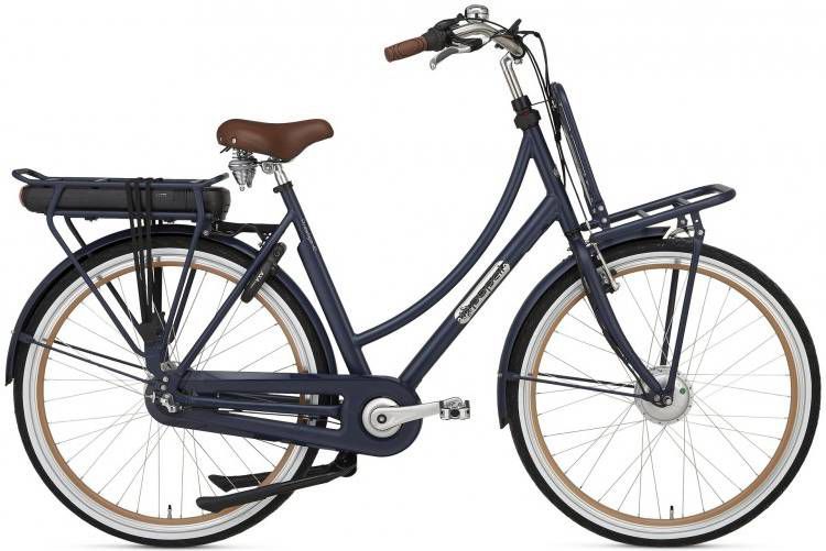 Popal Elektrische transportfiets Prestige E Dames Blauw 50cm 470 Watt Blauw