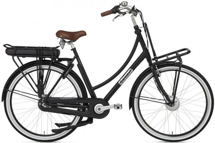 Popal Elektrische transportfiets prestige E Dames 50 cm Mat zwart... Mat zwart